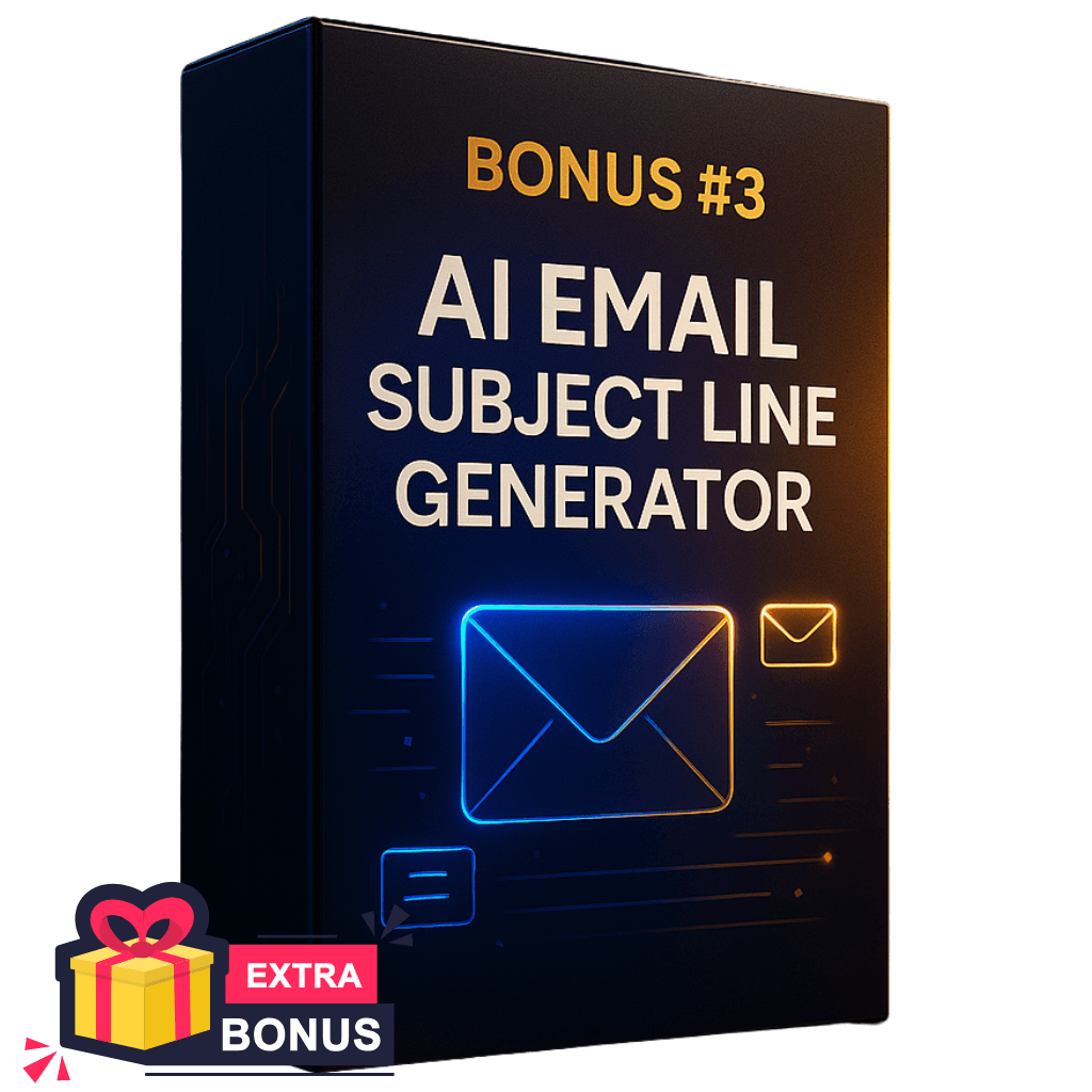 AI Prompt Pack Ecommerce Sales Booster + DFY Email Pack Bonus 3