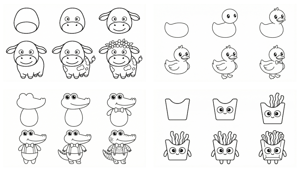 323 How-To-Draw Prompts