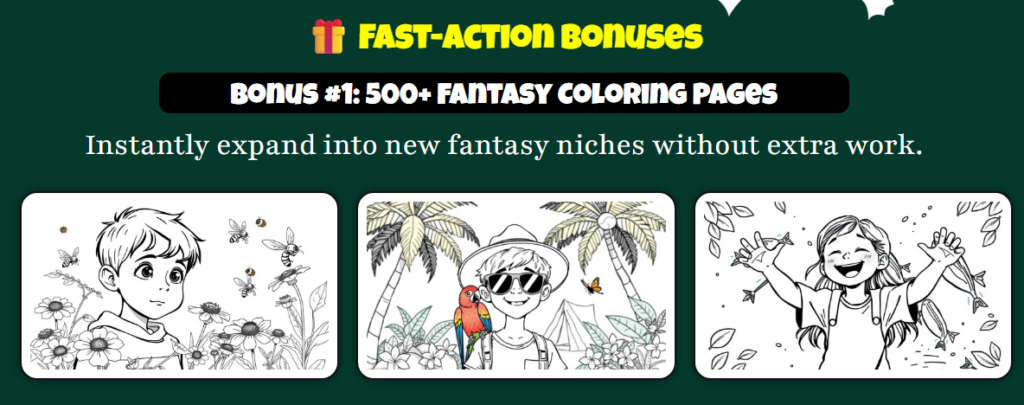 Goblin Giggles Coloring Pages