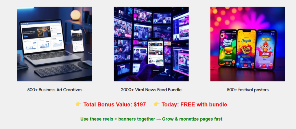 150K+ Mega Reels Empire