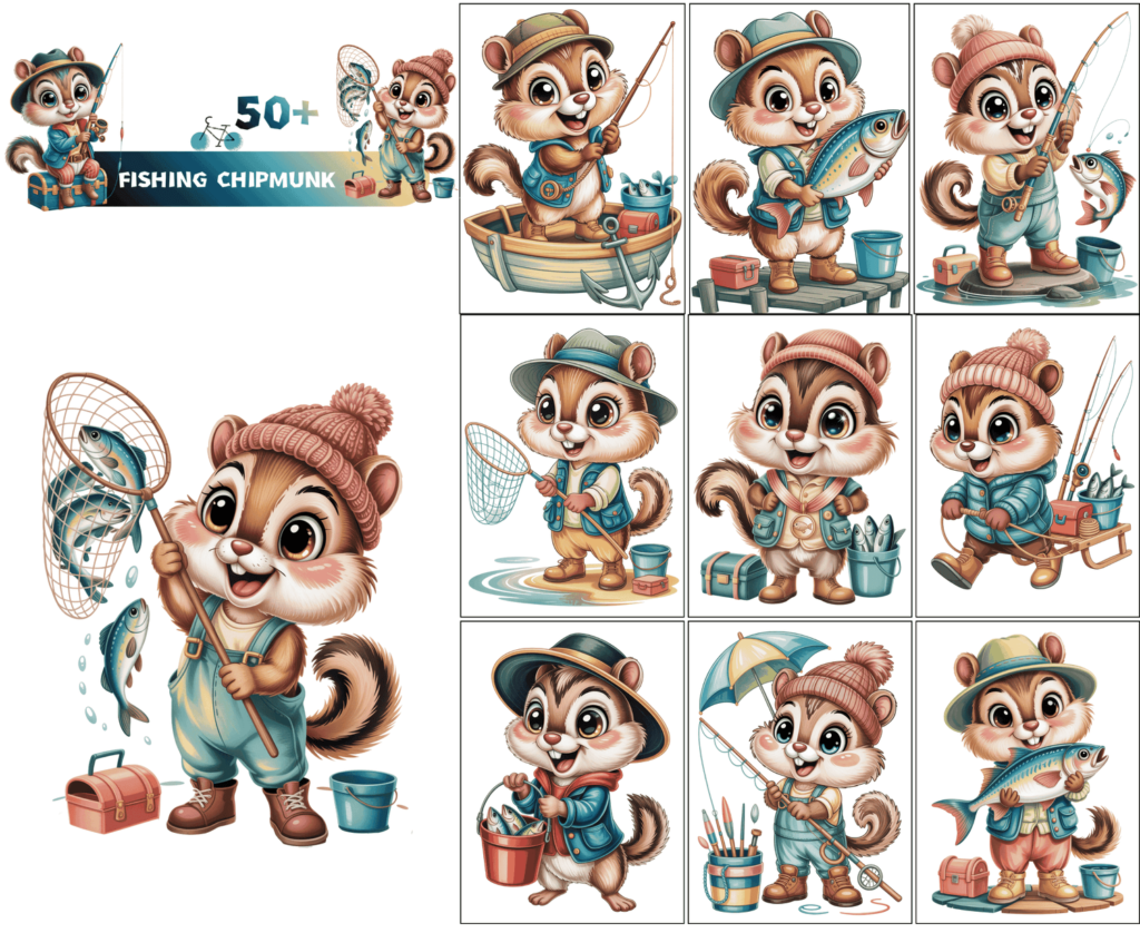 Playful Tails Coloring Pack (PLR)