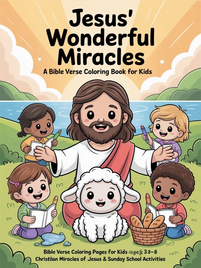 379 Prompts for Cozy Bible Coloring Pages for Kids