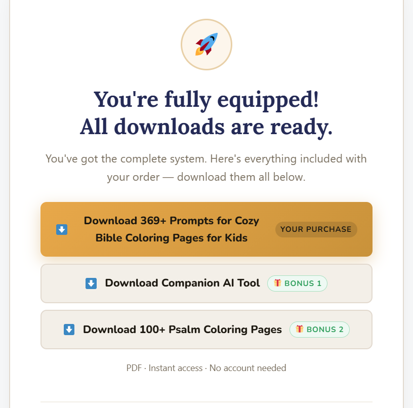 379 Prompts for Cozy Bible Coloring Pages for Kids