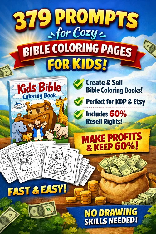 379 Prompts for Cozy Bible Coloring Pages for Kids